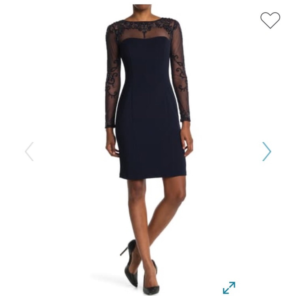 Marina Beaded Shift Dress